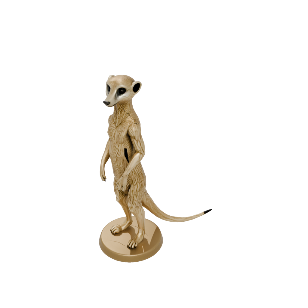 Gold Armored Flexi Meerkat