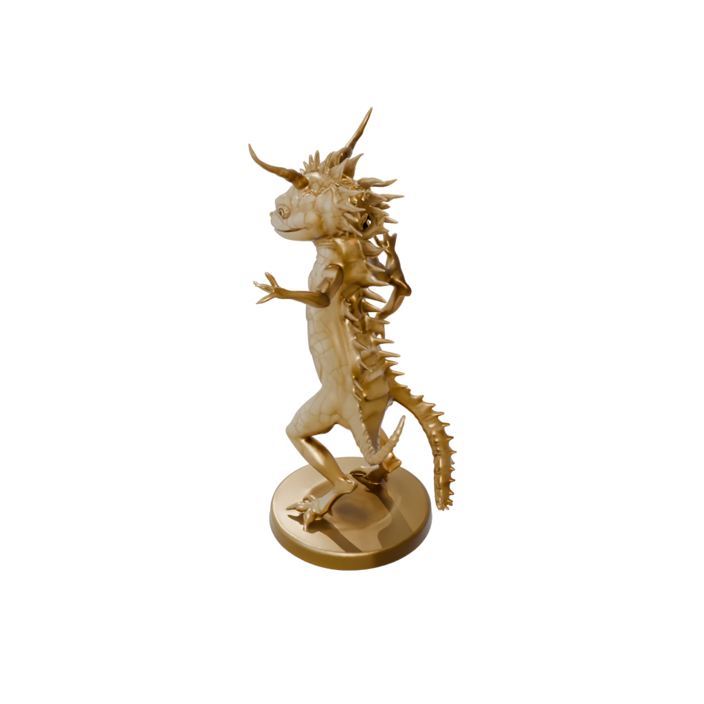 Gold Flexi Axolotl