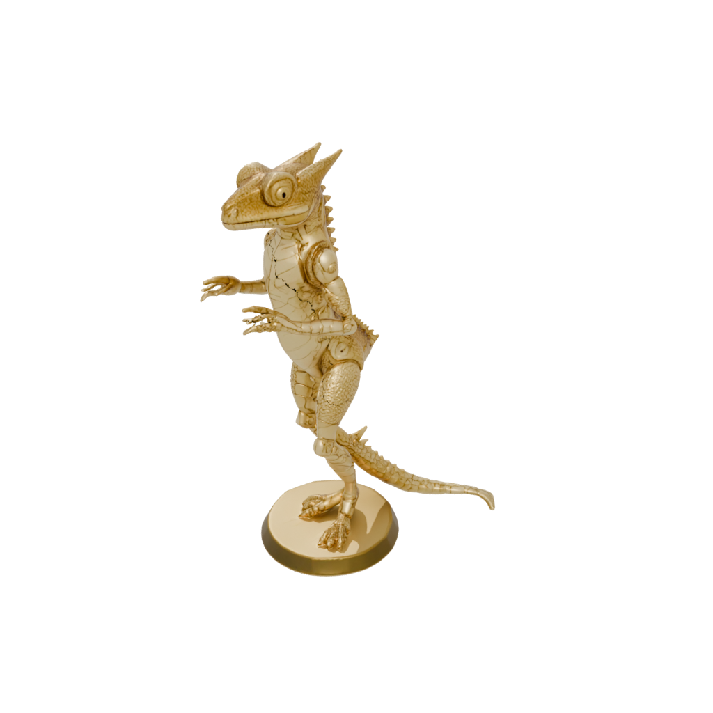 Gold Flexi Chameleon
