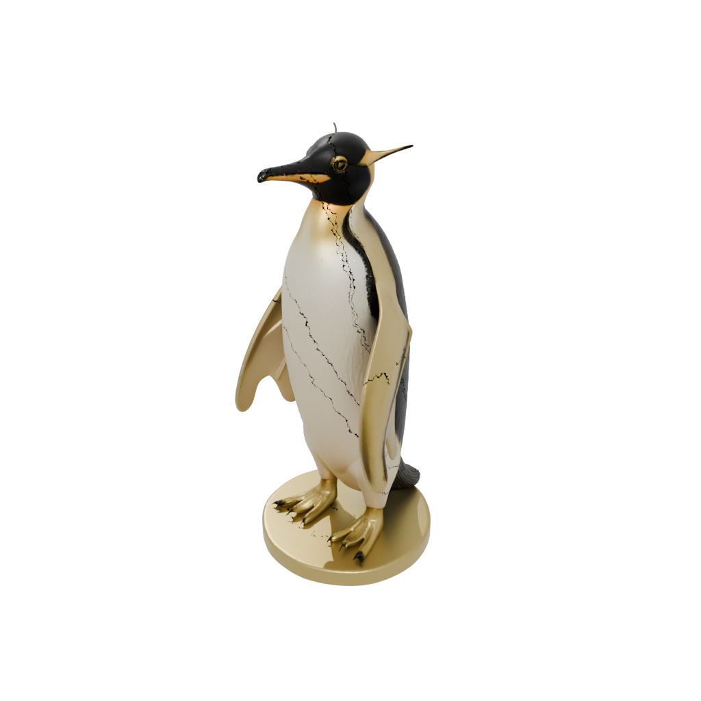 Gold Flexi Emperor Penguin