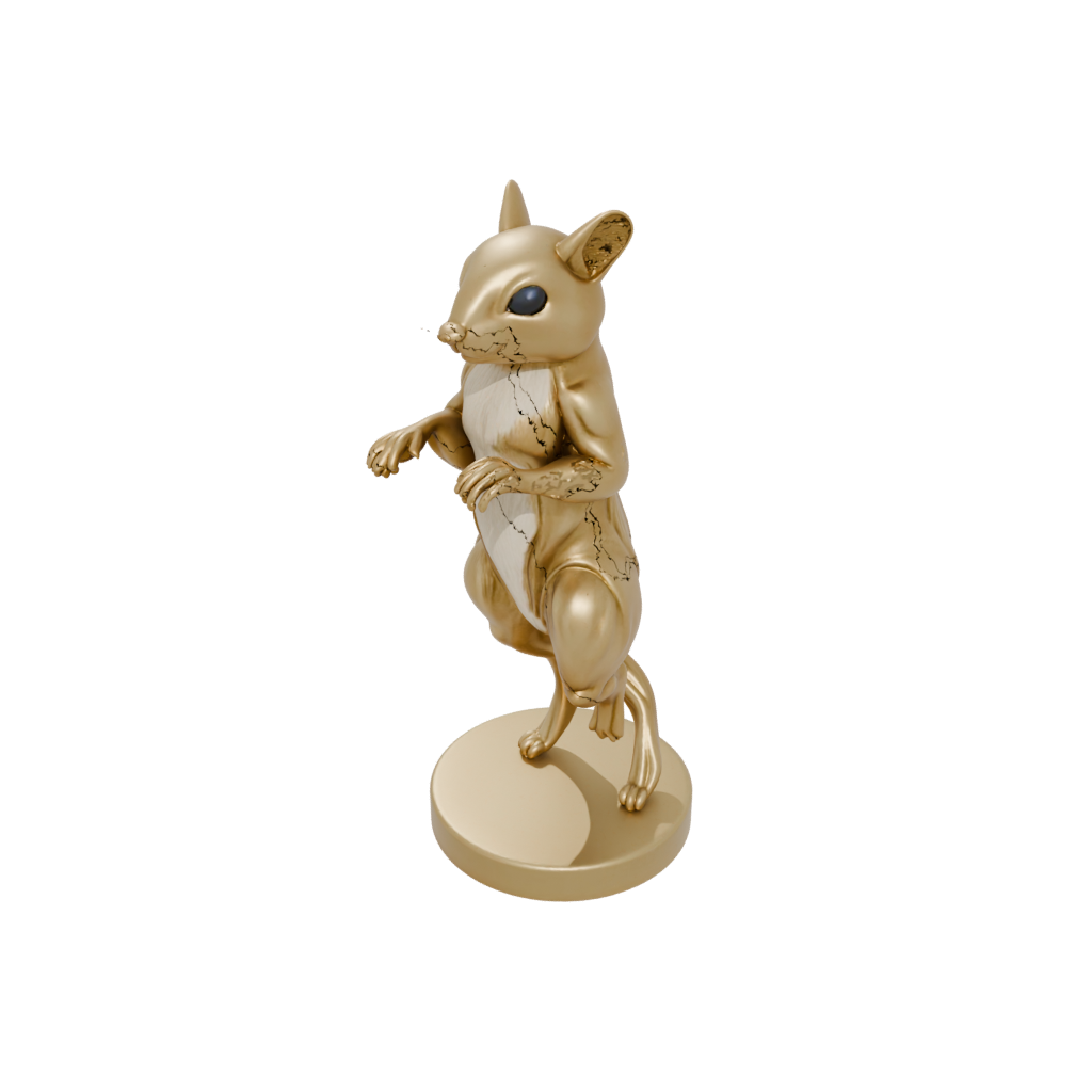 Gold Flexi Flying Squirrel