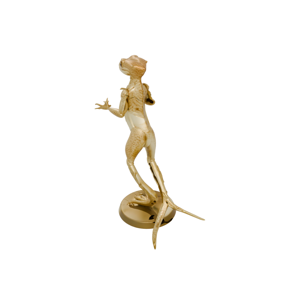 Gold Flexi Gecko