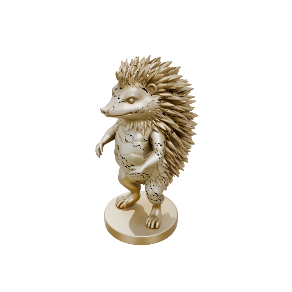 Gold Flexi Hedgehog