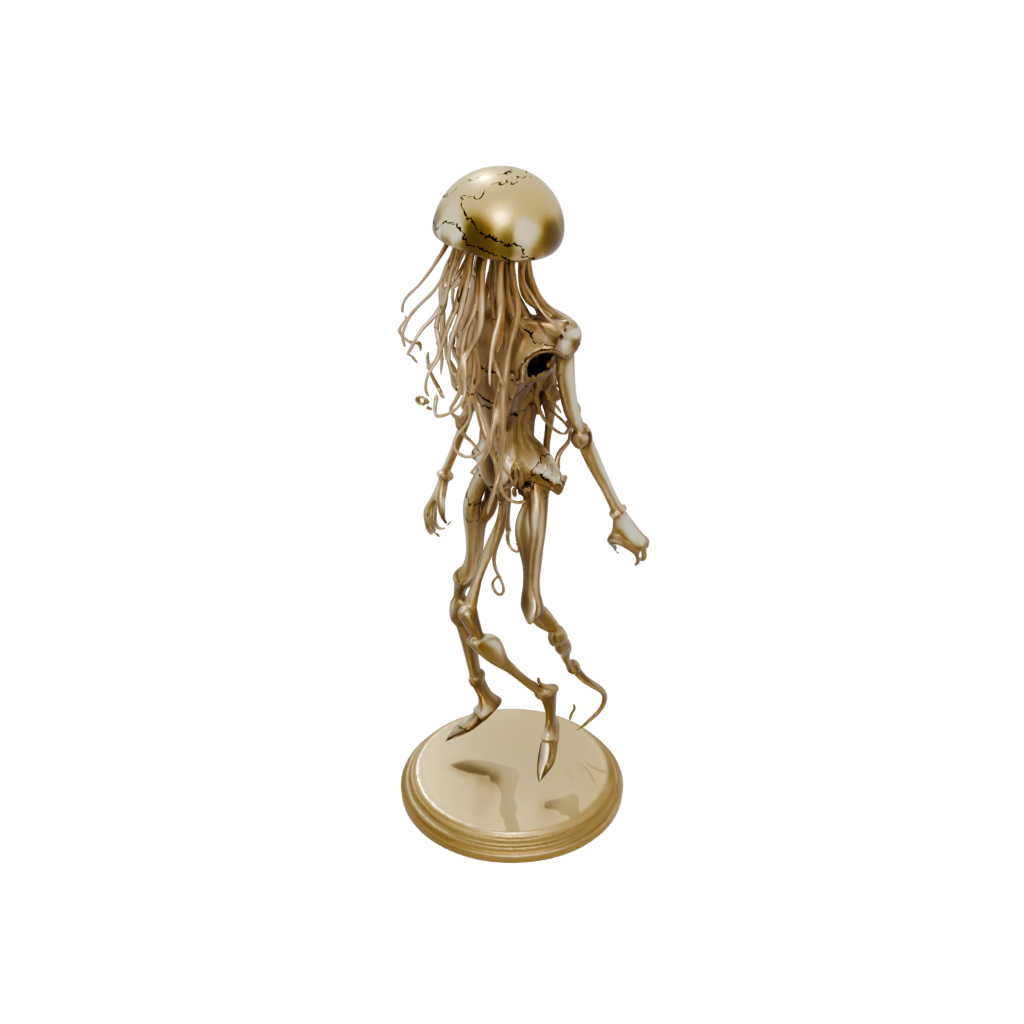 Gold Flexi Jellyfish