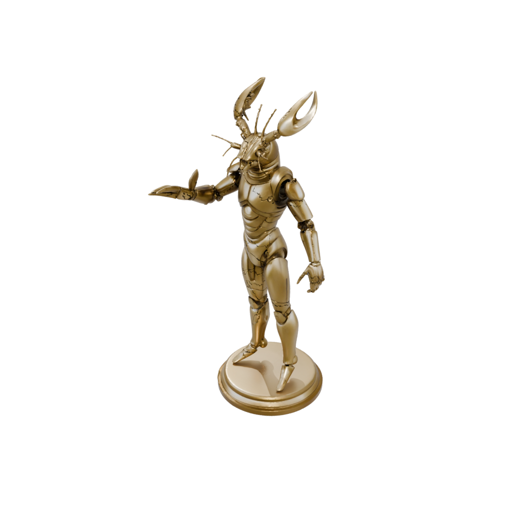 Gold Flexi Lobster
