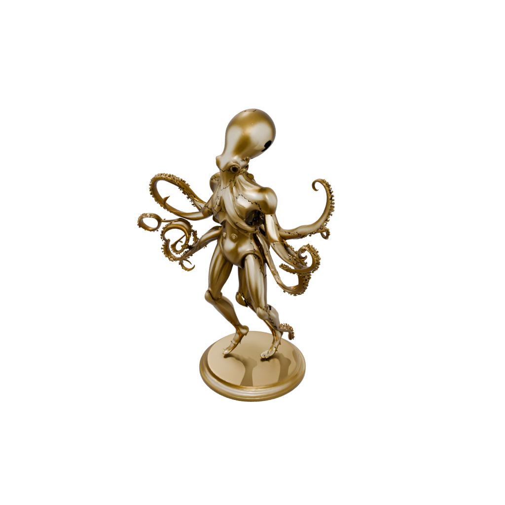 Gold Flexi Octopus