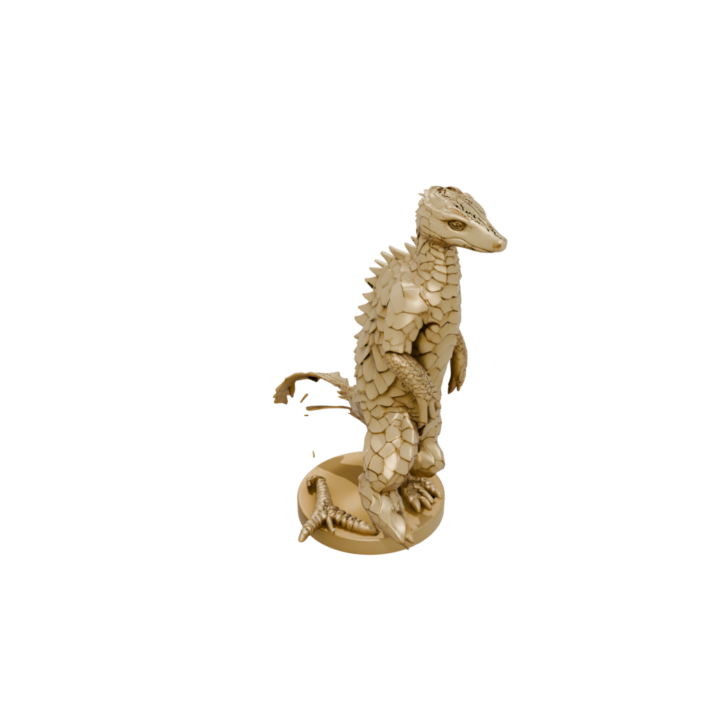 Gold Flexi Pangolin
