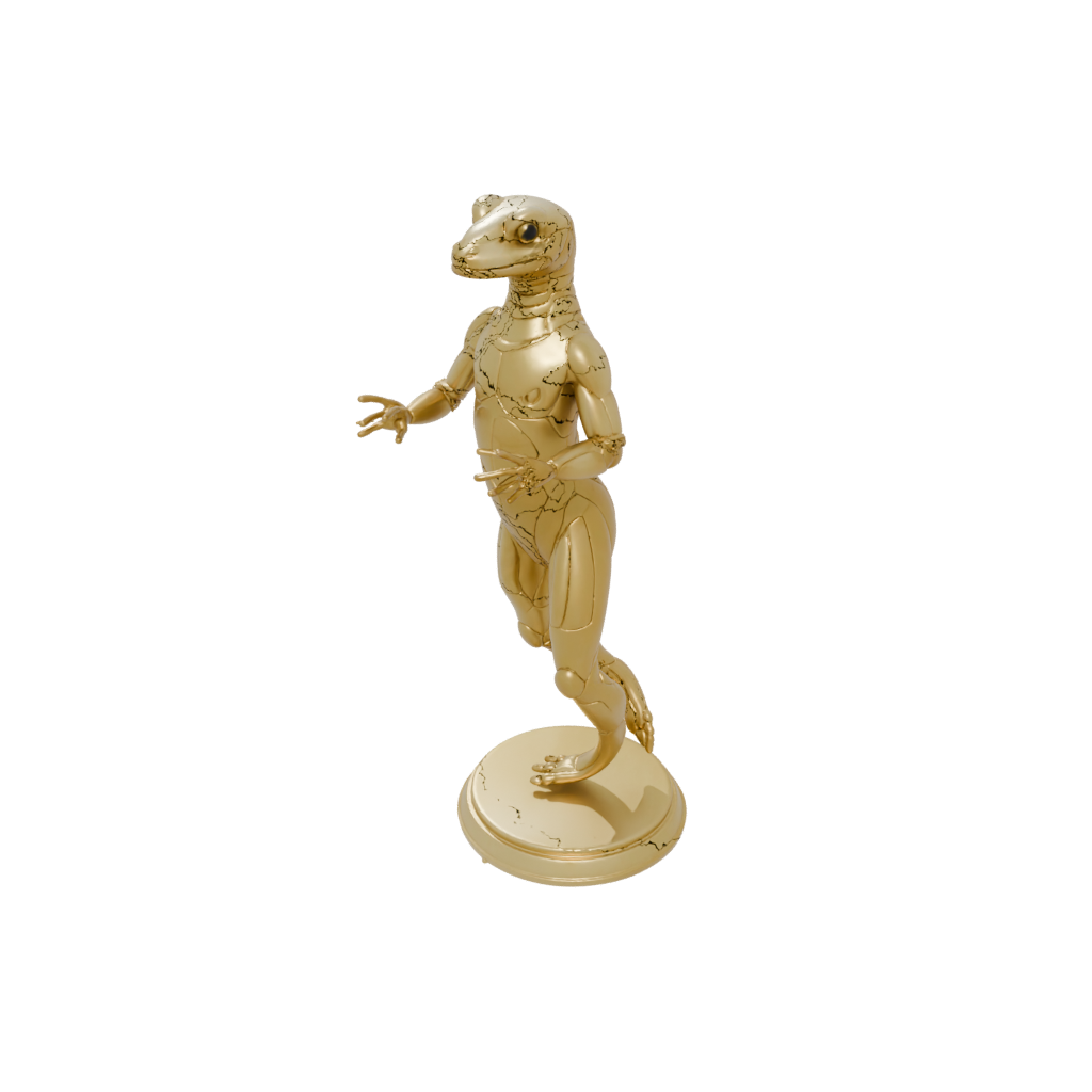 Gold Flexi Salamander