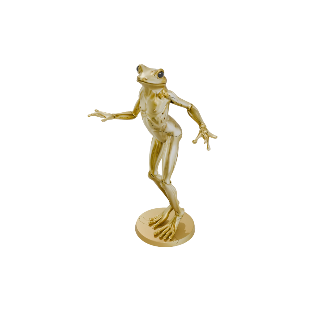 Gold Flexi Tree Frog