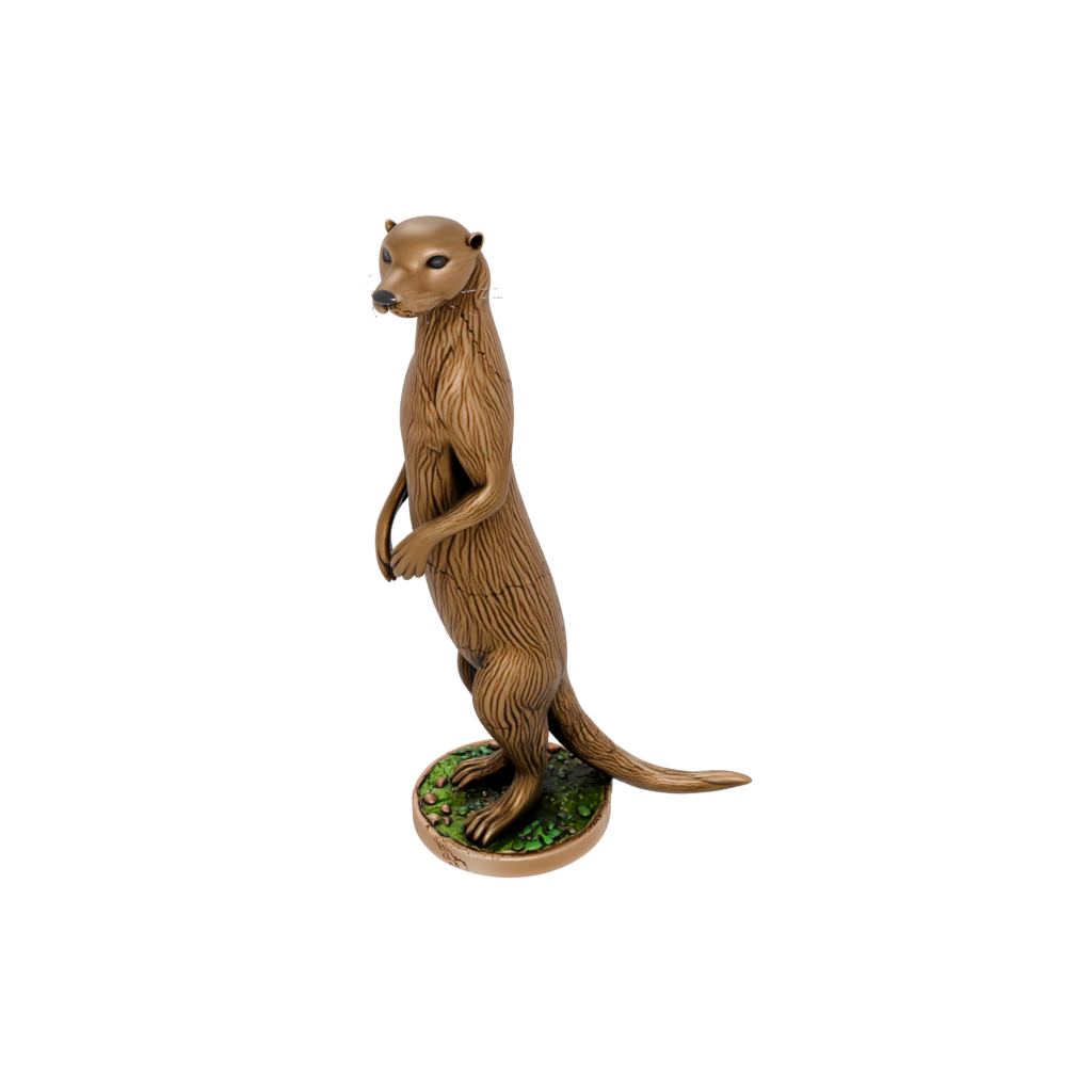 Gold Floral Flexi River Otter