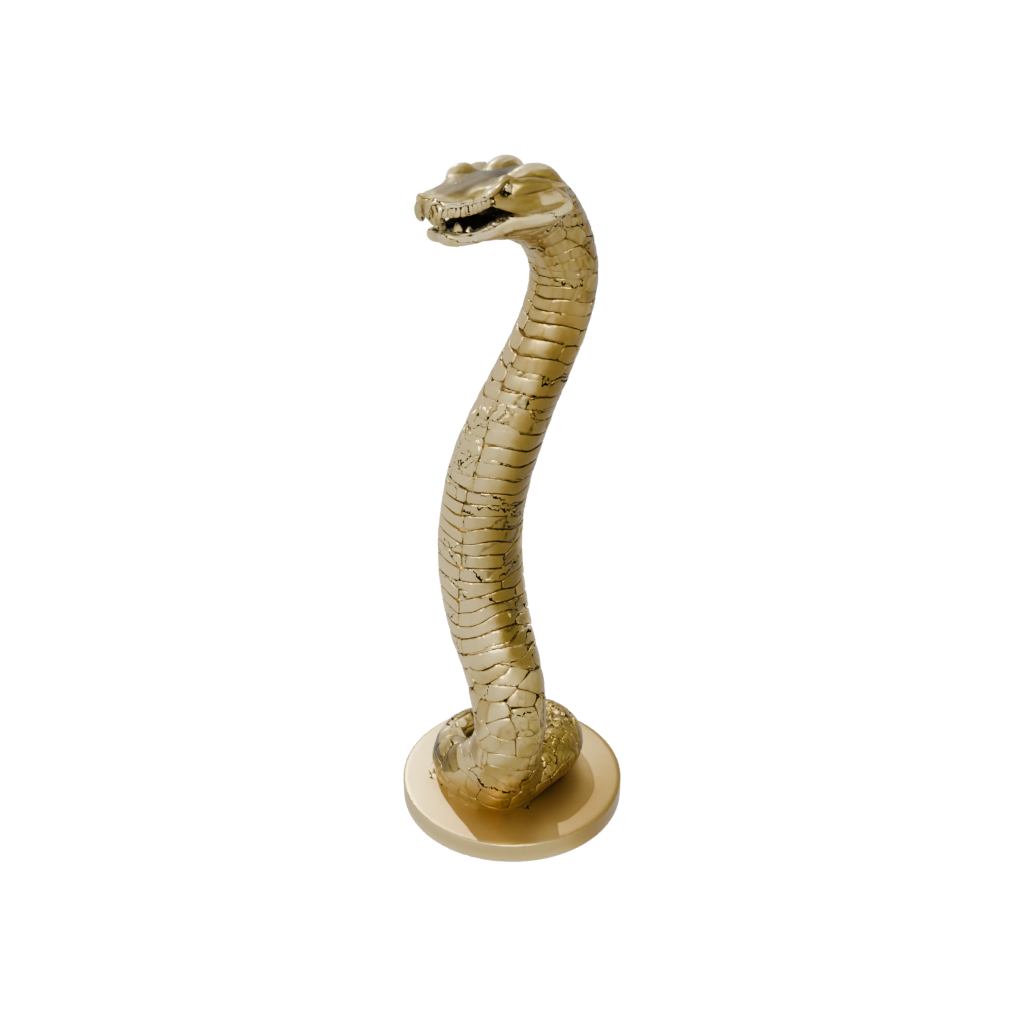 Gold Geo Flexi King Cobra