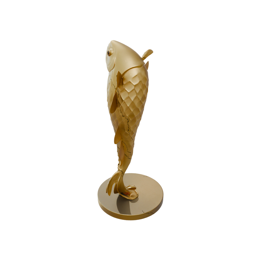 Gold Geo Flexi Koi Fish
