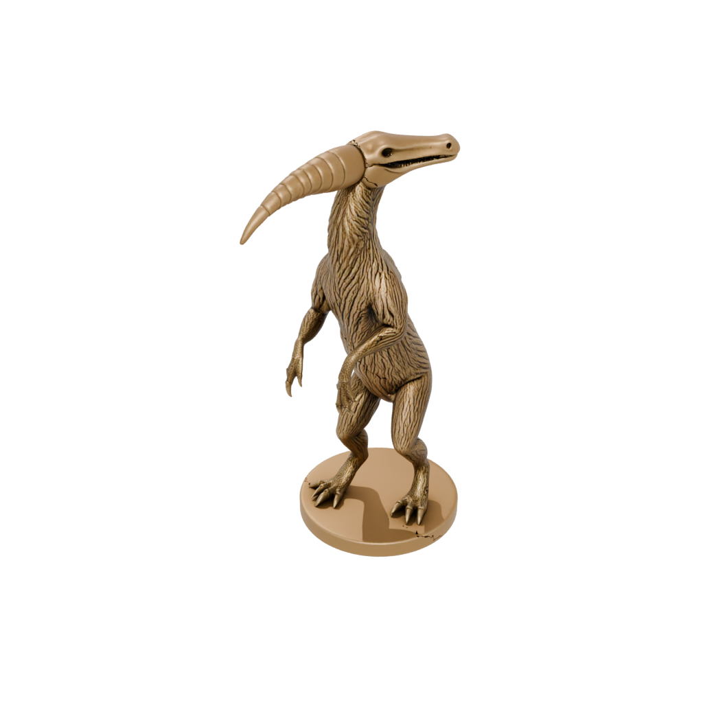 Gold Realistic Flexi Anteater