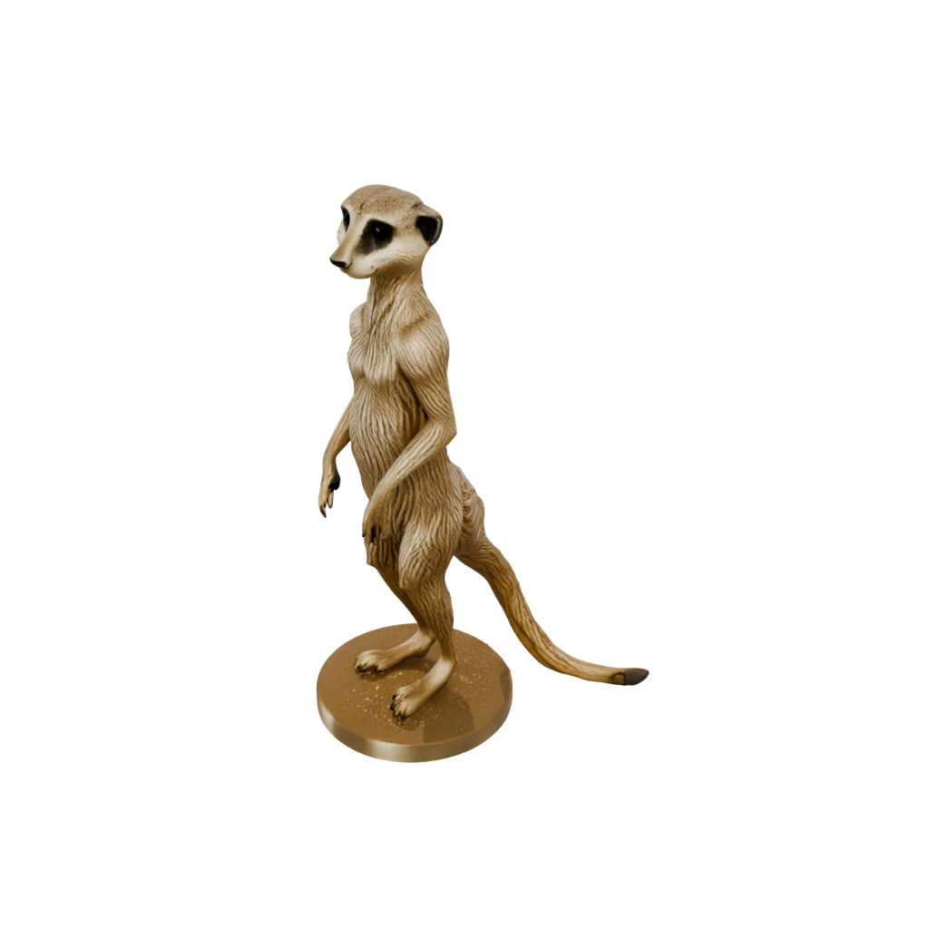 Gold Realistic Flexi Meerkat