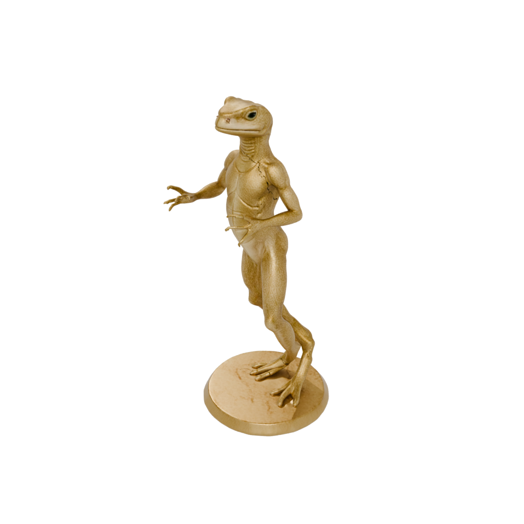 Gold Realistic Flexi Newt