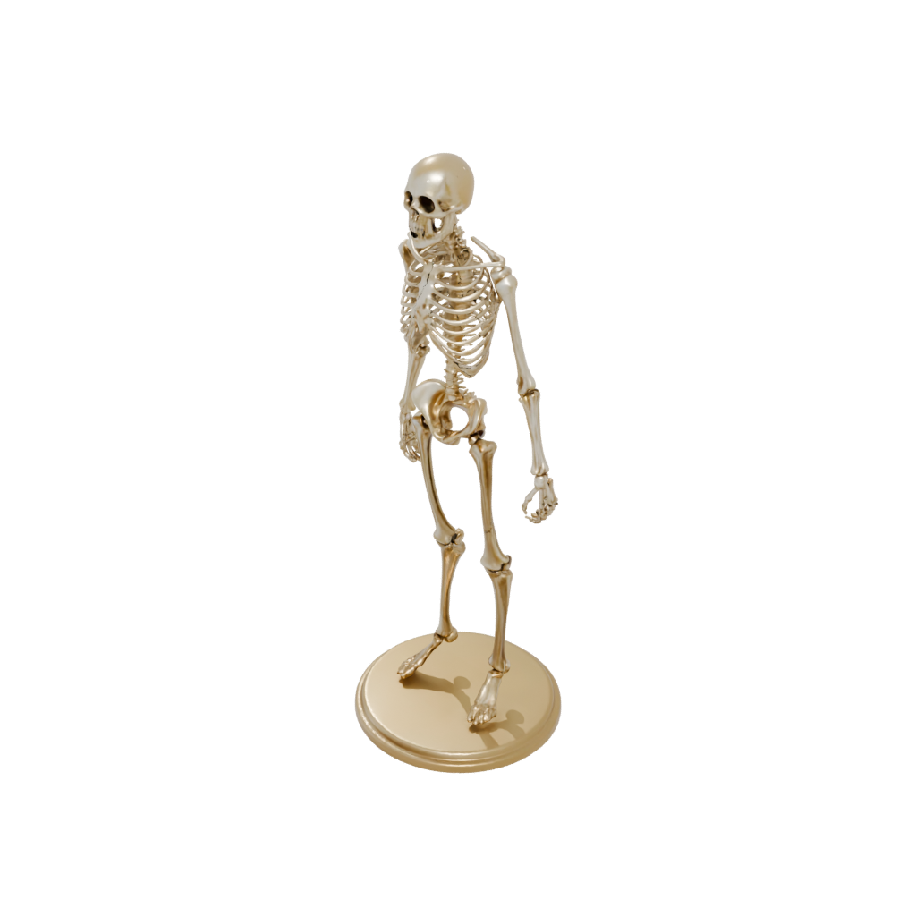 Gold Skeleton Flexi Stingray