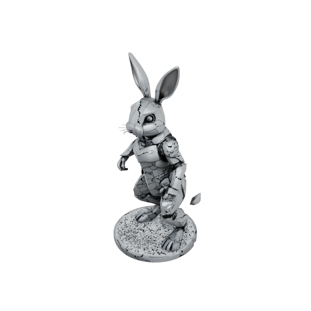 Holiday Armored Flexi Bunny Rabbit
