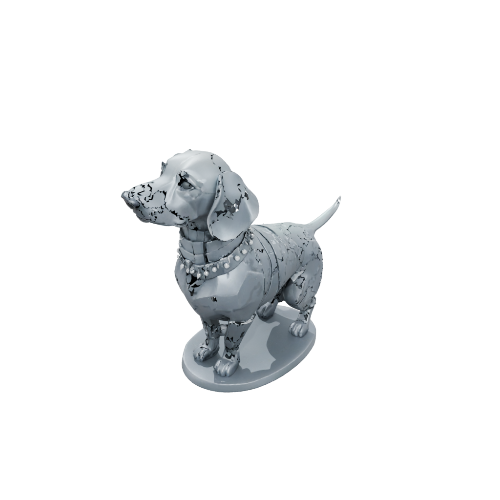 Holiday Armored Flexi Dachshund Dog