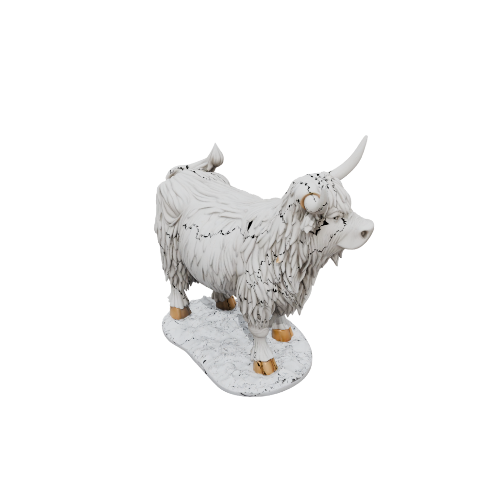 Holiday Armored Flexi Highland Cow