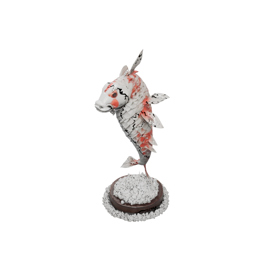Holiday Armored Flexi Koi Fish