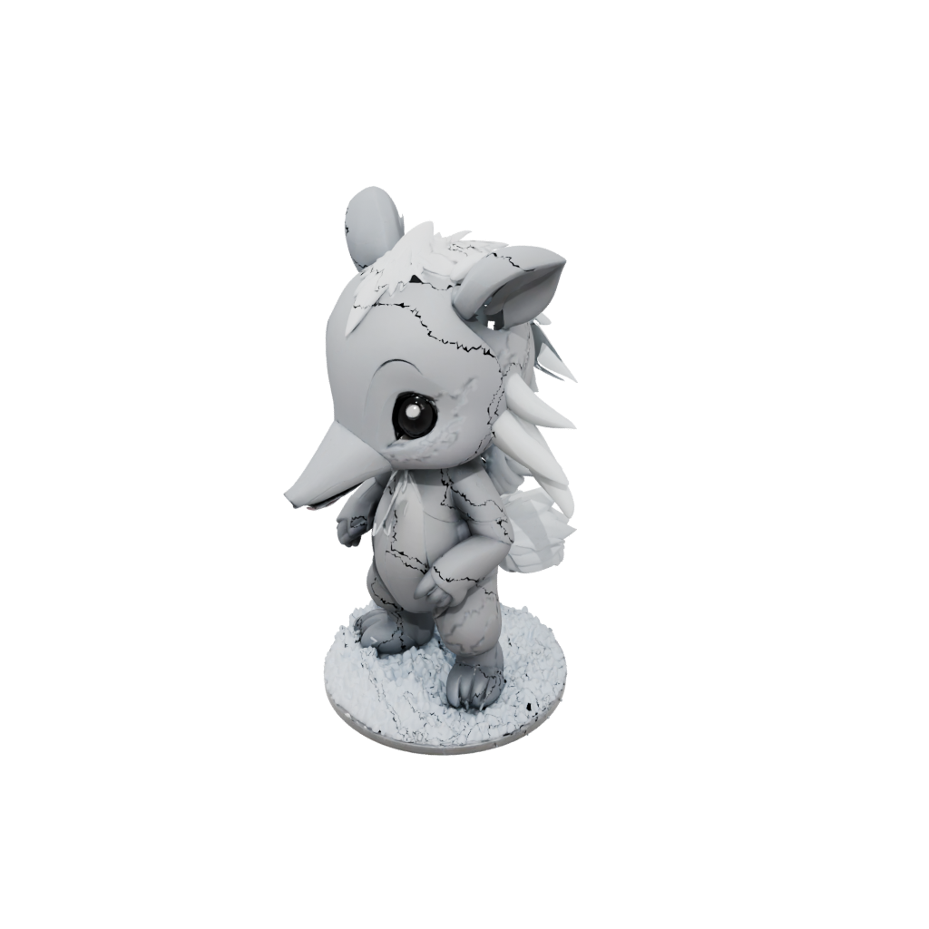 Holiday Chibi Flexi Anteater