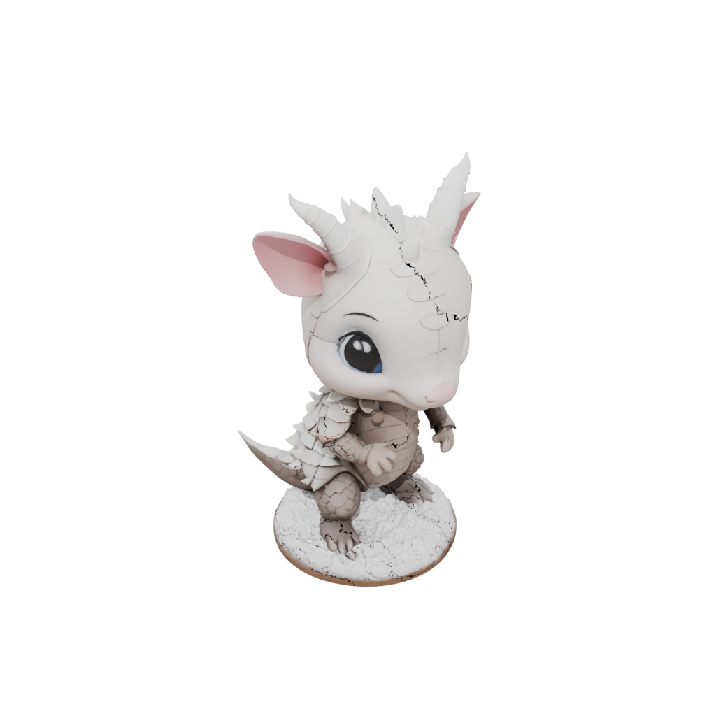 Holiday Chibi Flexi Armadillo