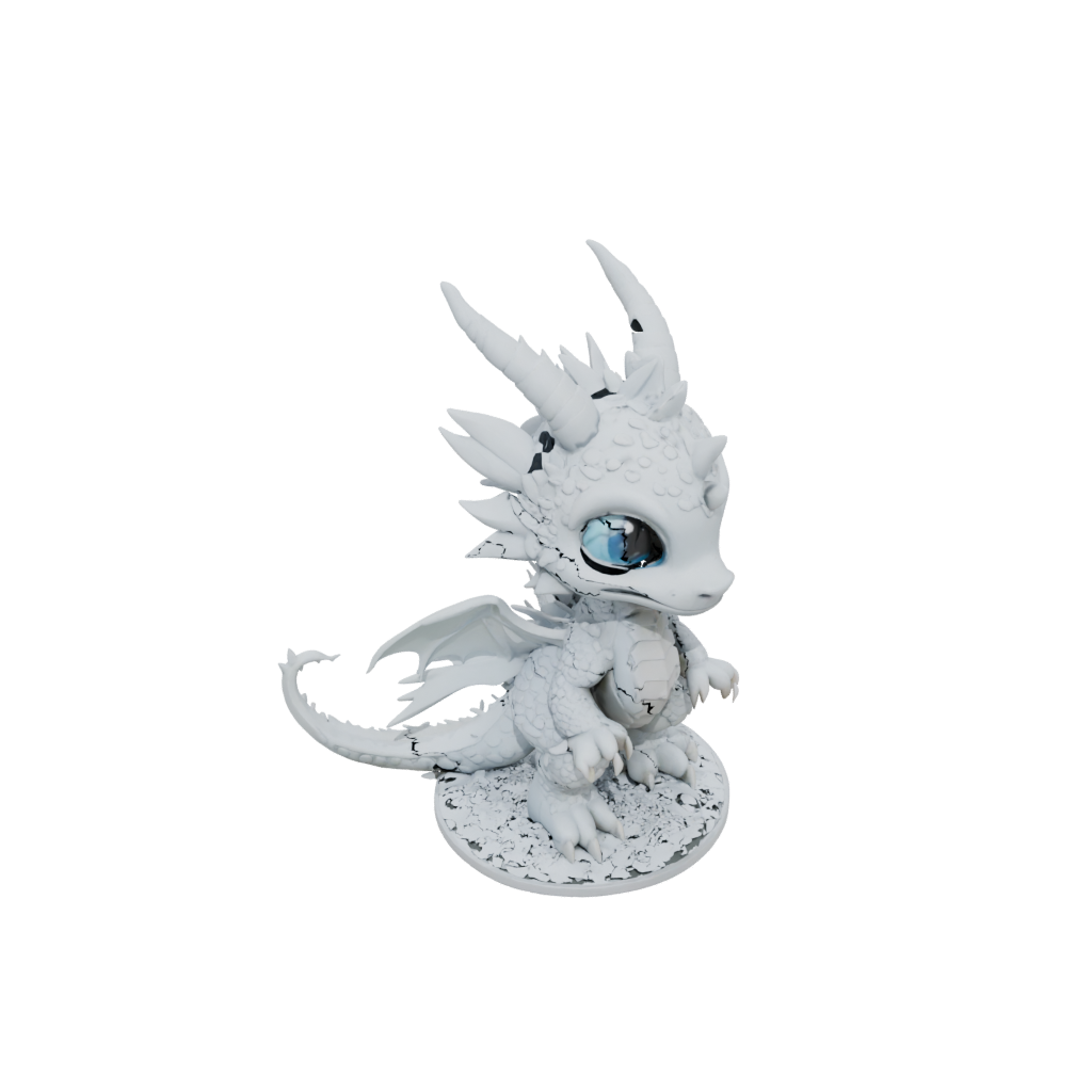 Holiday Chibi Flexi Dragon