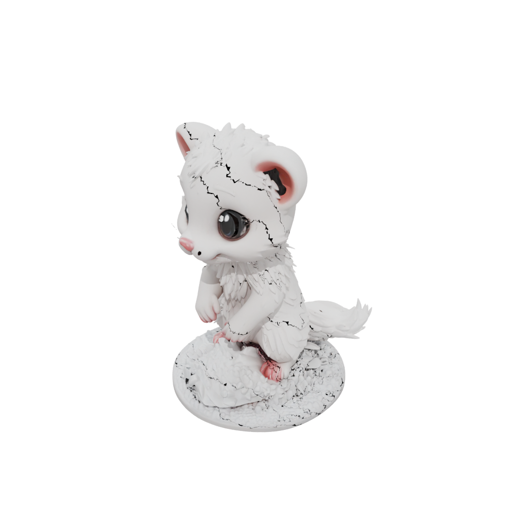 Holiday Chibi Flexi Ferret