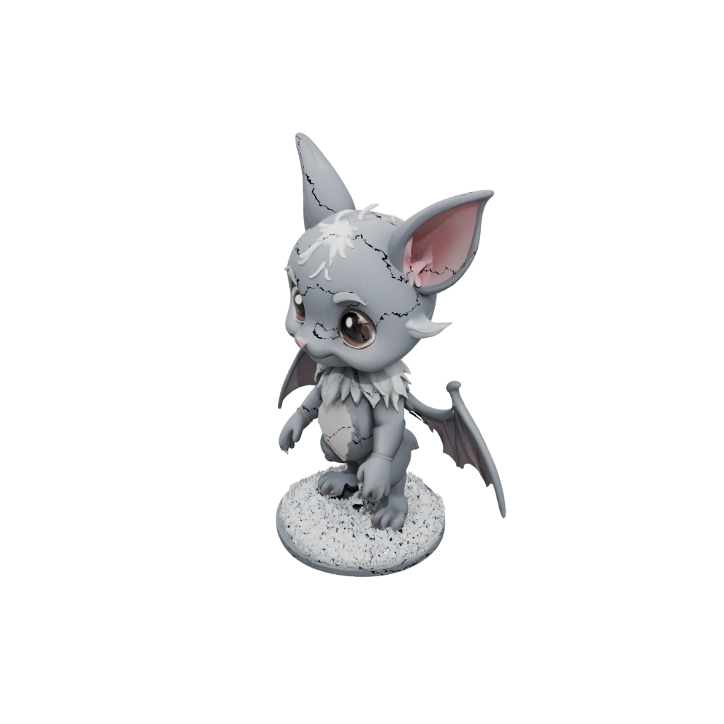 Holiday Chibi Flexi Fruit Bat