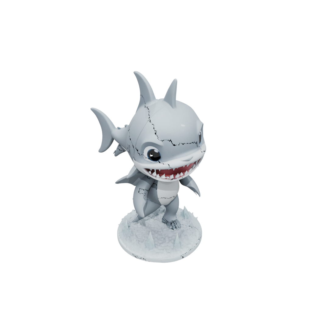 Holiday Chibi Flexi Great White Shark