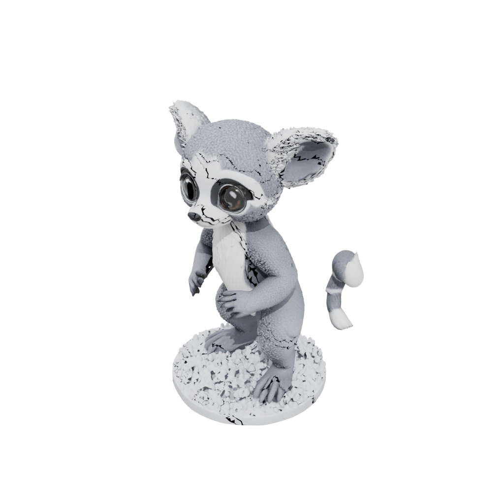 Holiday Chibi Flexi Lemur