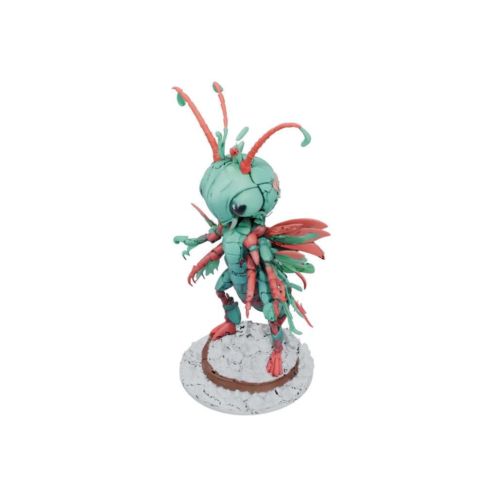 Holiday Chibi Flexi Mantis Shrimp