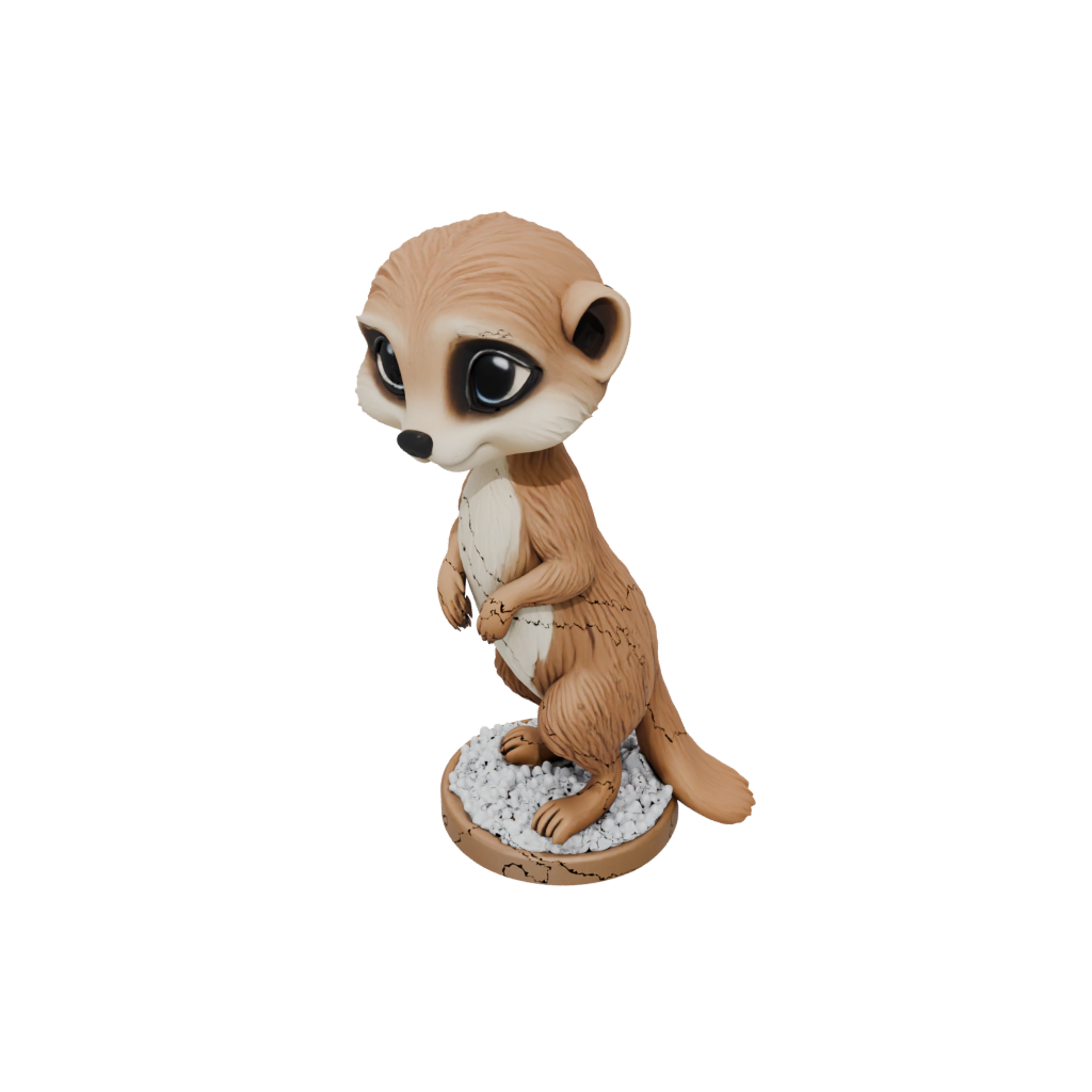 Holiday Chibi Flexi Meerkat
