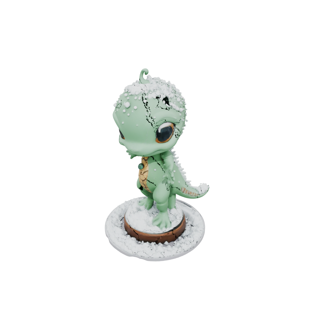 Holiday Chibi Flexi Newt