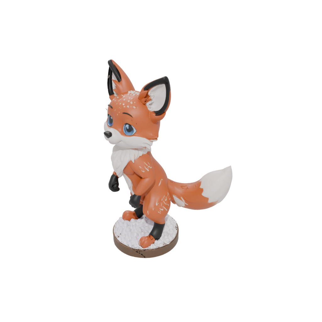 Holiday Chibi Flexi Red Fox