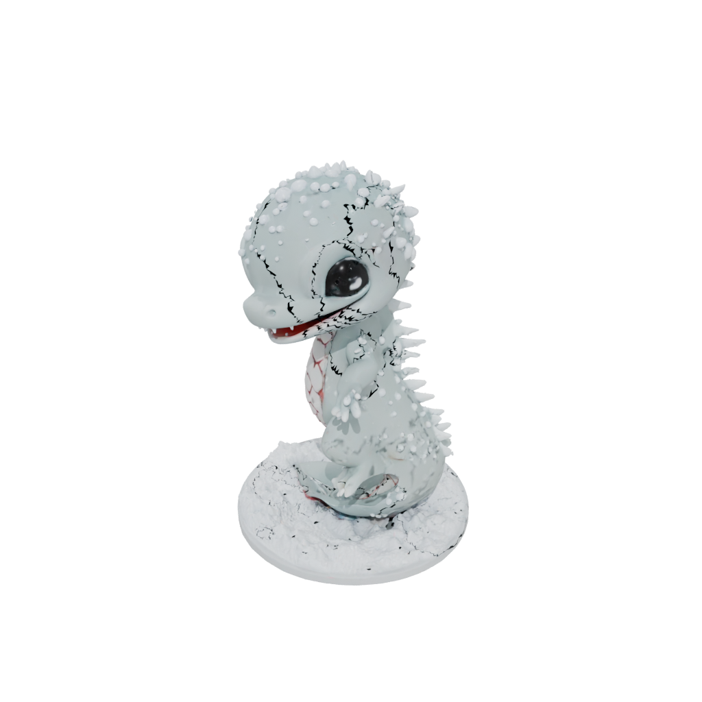 Holiday Chibi Flexi Salamander
