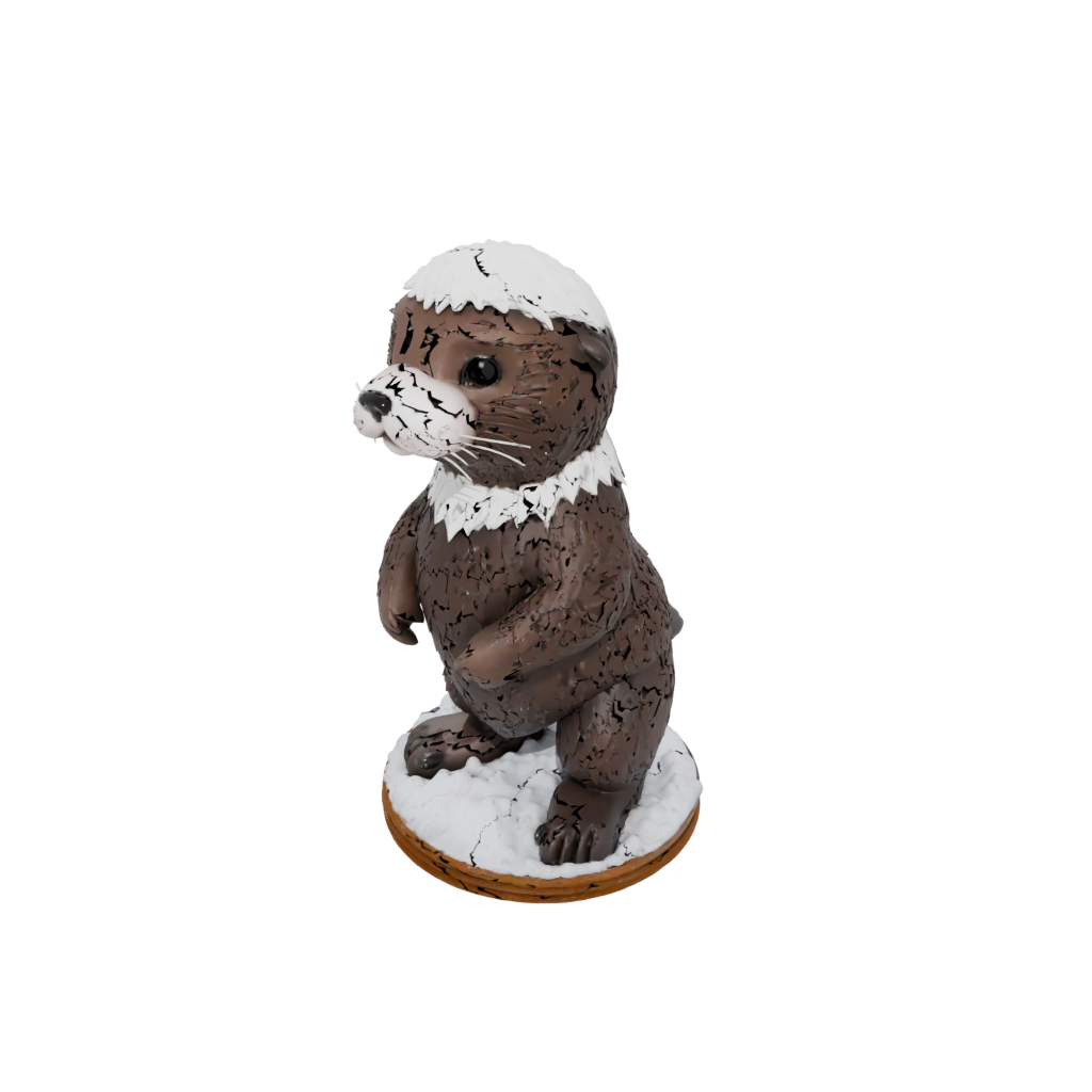 Holiday Chibi Flexi Sea Otter