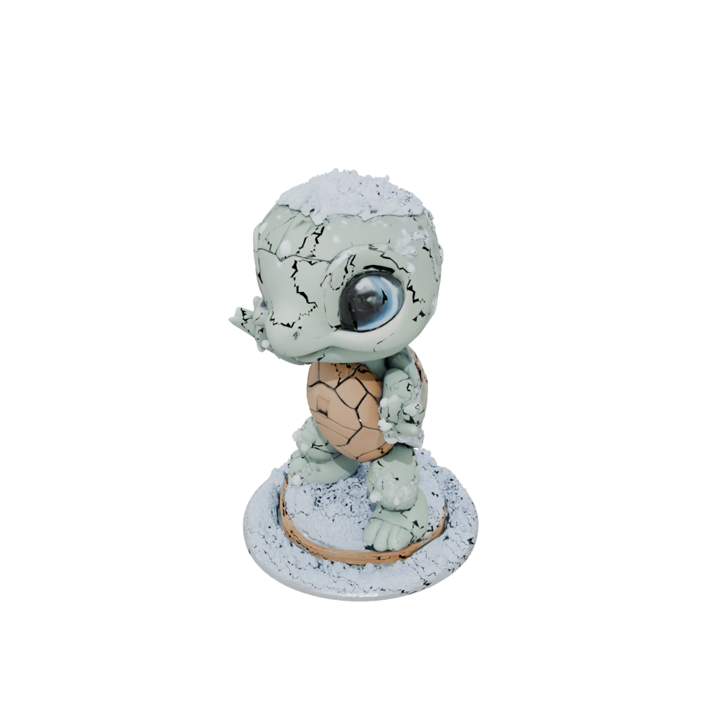 Holiday Chibi Flexi Sea Turtle
