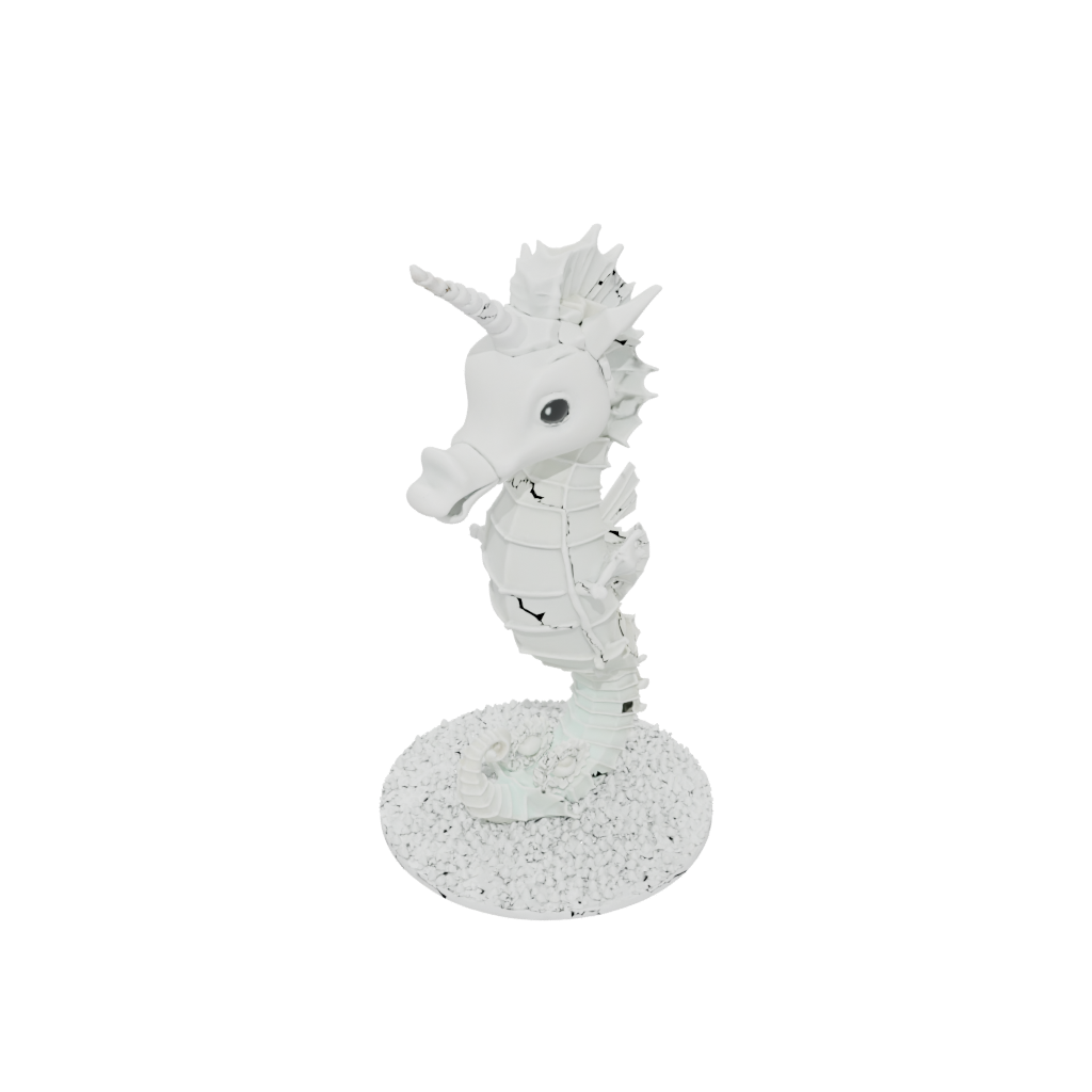 Holiday Chibi Flexi Seahorse