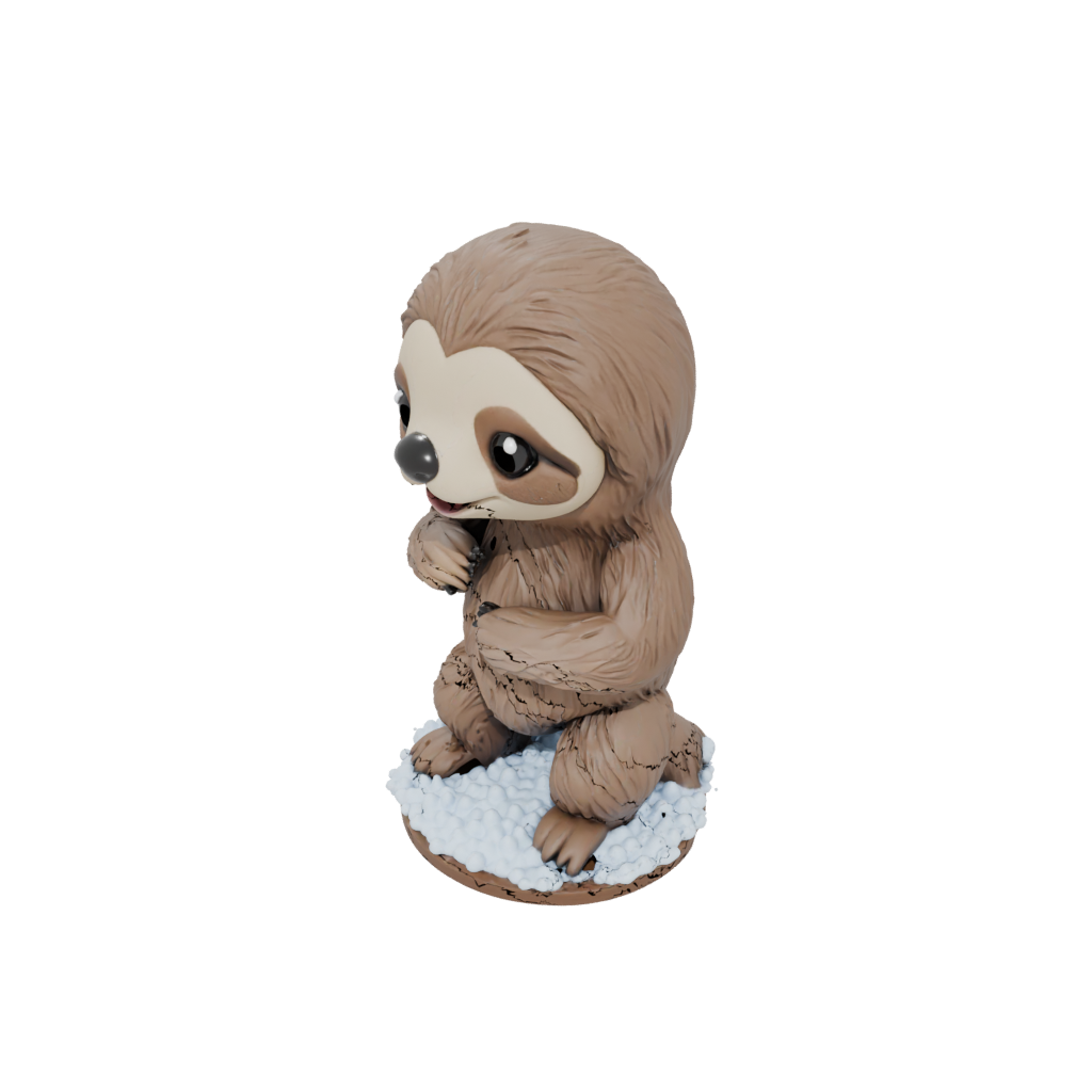 Holiday Chibi Flexi Sloth
