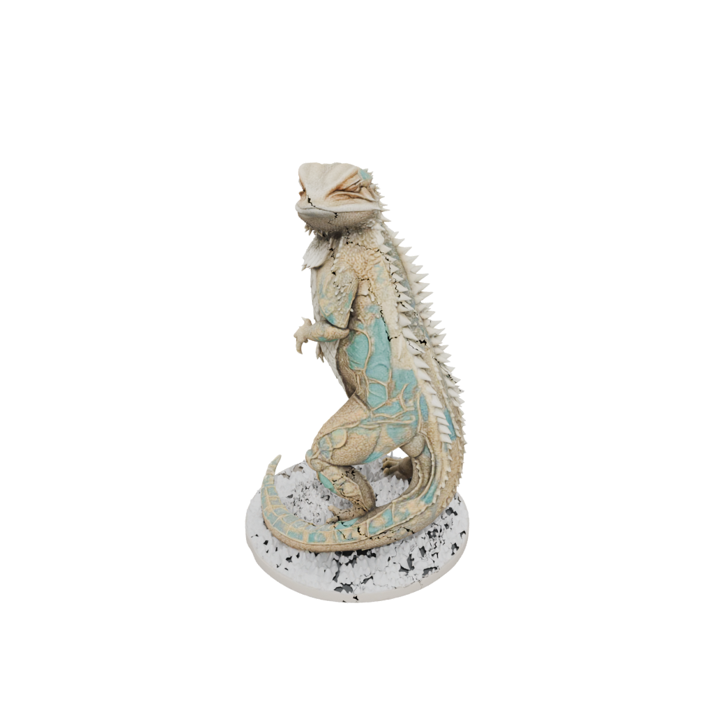 Holiday Floral Flexi Bearded Dragon