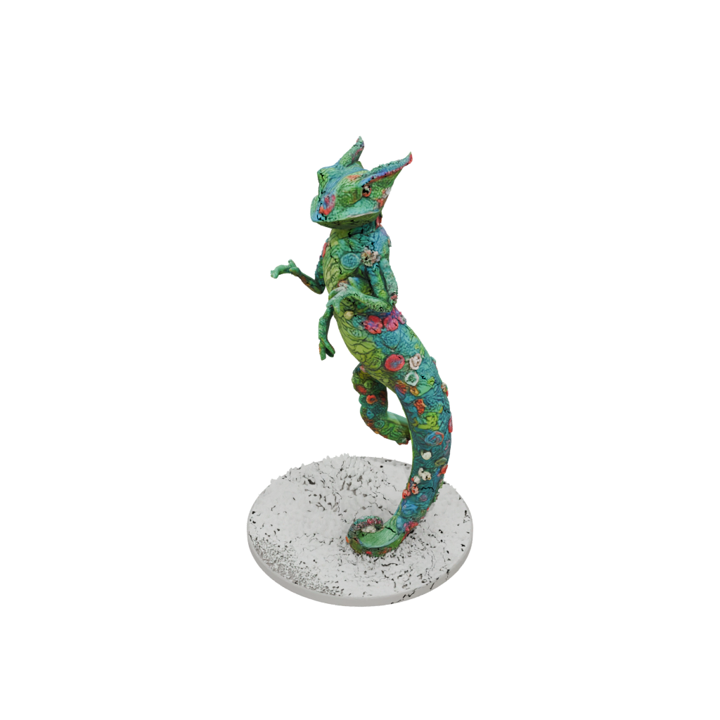 Holiday Floral Flexi Chameleon