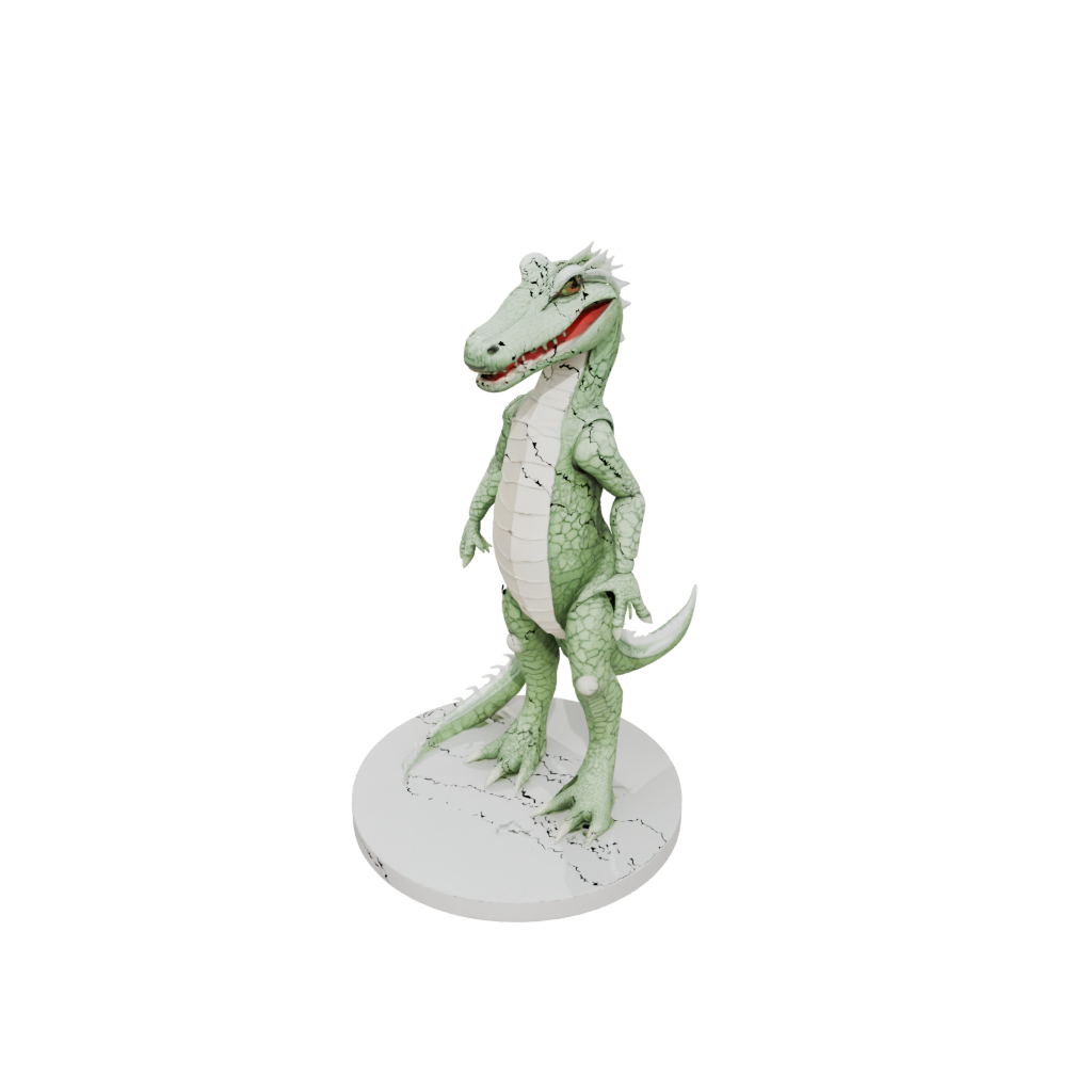 Holiday Floral Flexi Crocodile