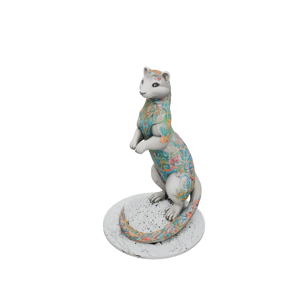 Holiday Floral Flexi Ferret