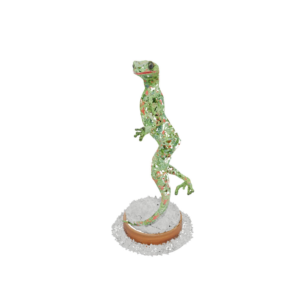 Holiday Floral Flexi Gecko