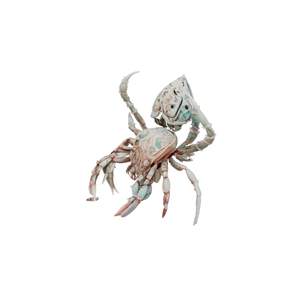 Holiday Floral Flexi Hermit Crab