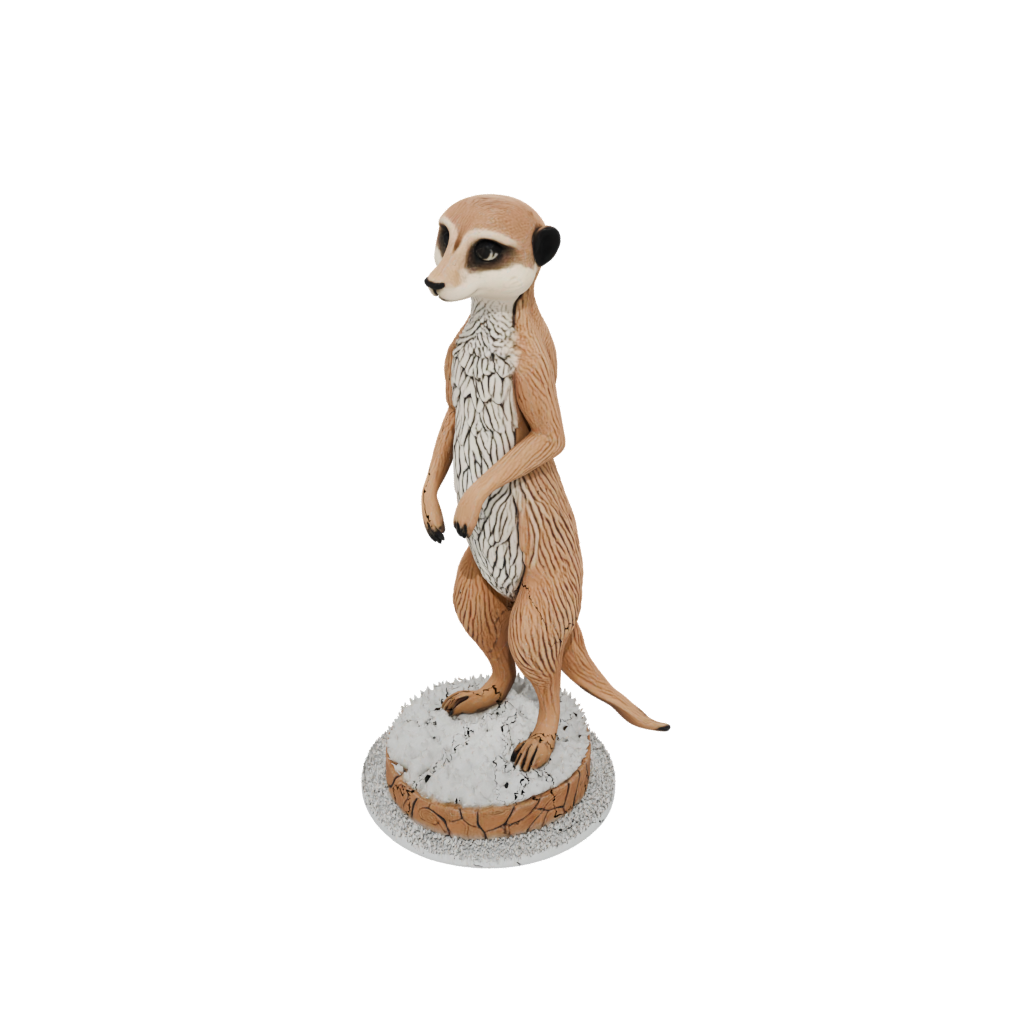 Holiday Floral Flexi Meerkat