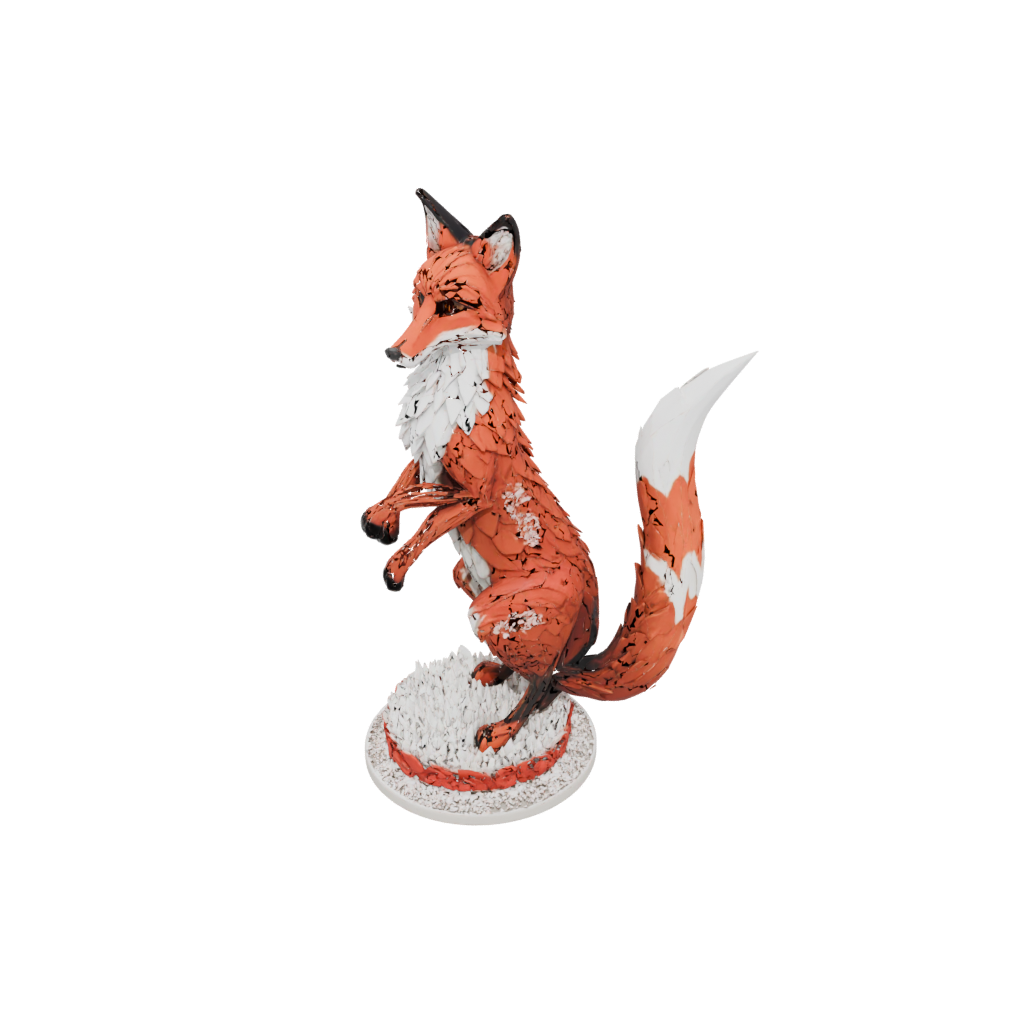 Holiday Floral Flexi Red Fox