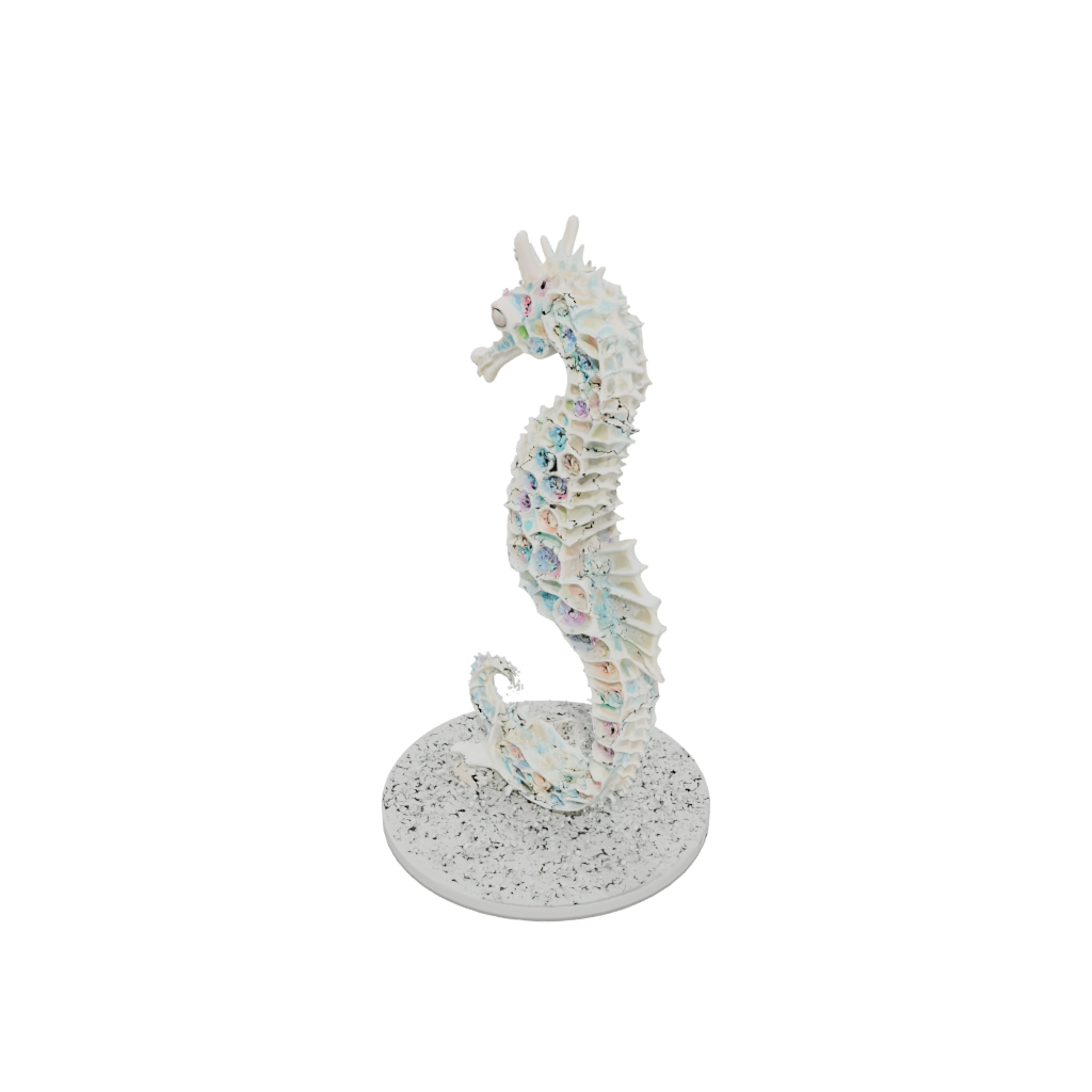 Holiday Floral Flexi Seahorse