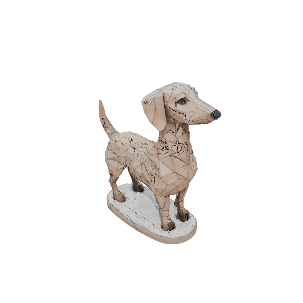 Holiday Geo Flexi Dachshund Dog